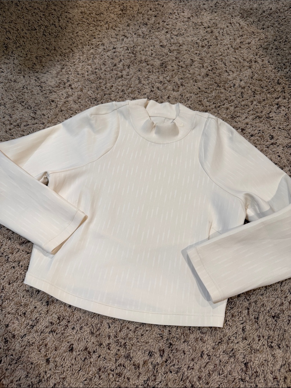 Bad Birdie Textured Long Sleeve Golf Top